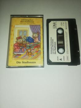 Christopher Kirchenmaus Die Stadtmaus 5-fach Schwarz geschraubt Schwarz mit Weißen Aufkleber 28319